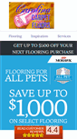 Mobile Screenshot of carolinacarpetfloors.com